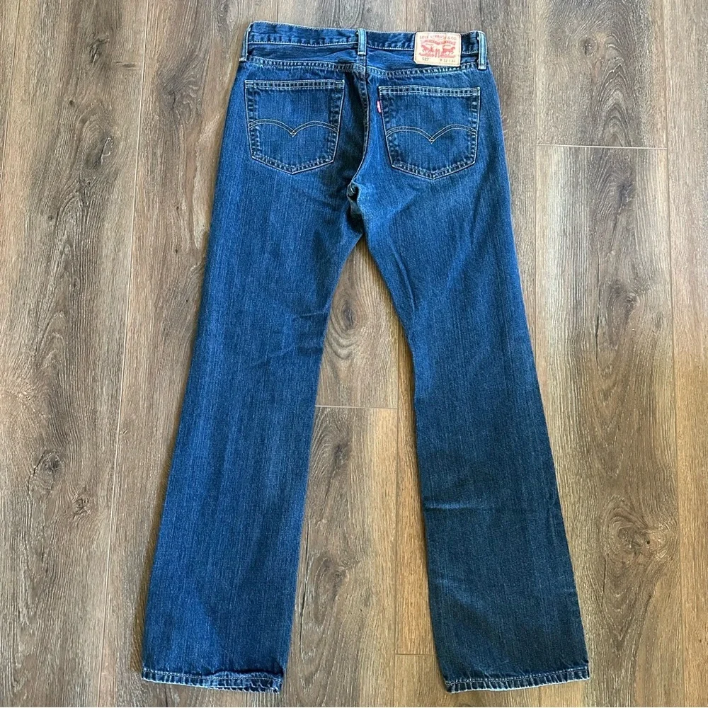 Levi's 527 Men's Dark Blue Straight Jeans 32 x 34